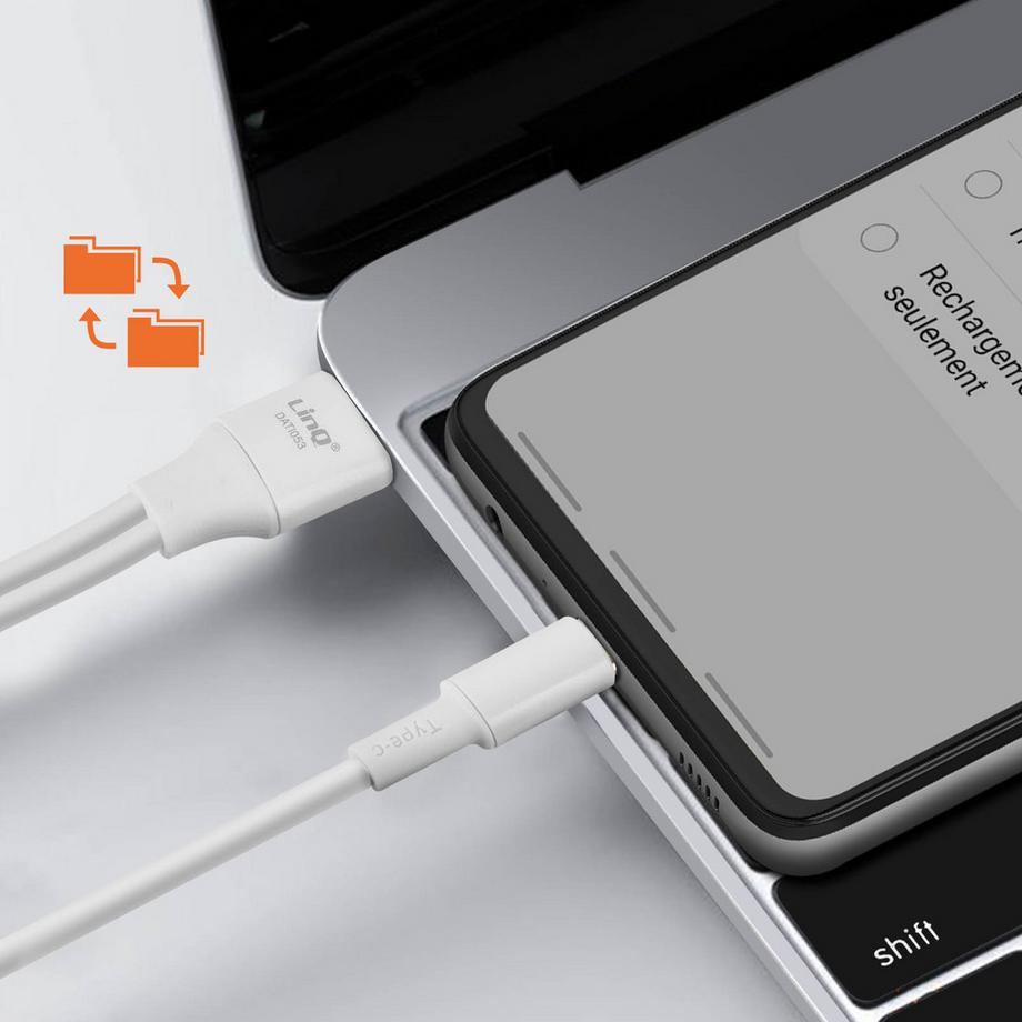 Avizar  Universal 5-in-1 Kabel LinQ 1.2m Weiß 