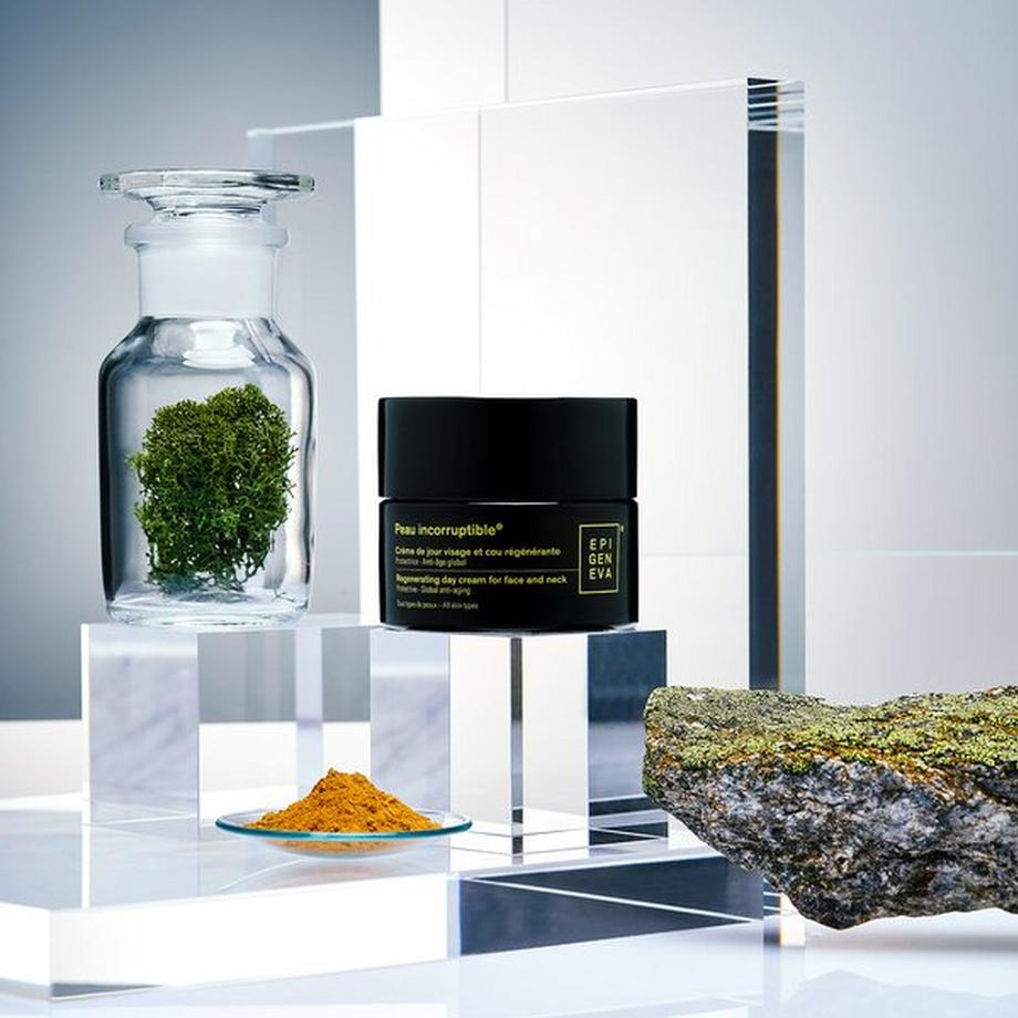 Epigeneva  Crème de jour visage et cou régénérante Protectrice Anti-âge global - Peau incorruptible® 