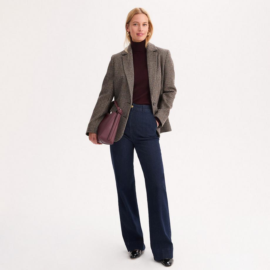 La Redoute Collections Pull Col Roulé Côtelé  