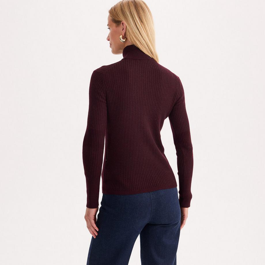 La Redoute Collections Pull Col Roulé Côtelé  
