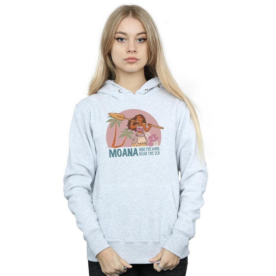Disney Moana Read The Sea Sweat à Capuche  