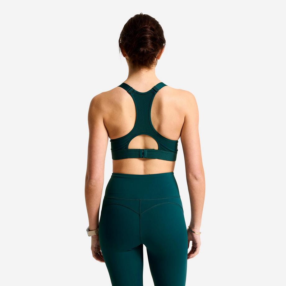 DECATHLON  Verstellbarer Sport-BH mit Schalen, starker Halt , petrolblau 
