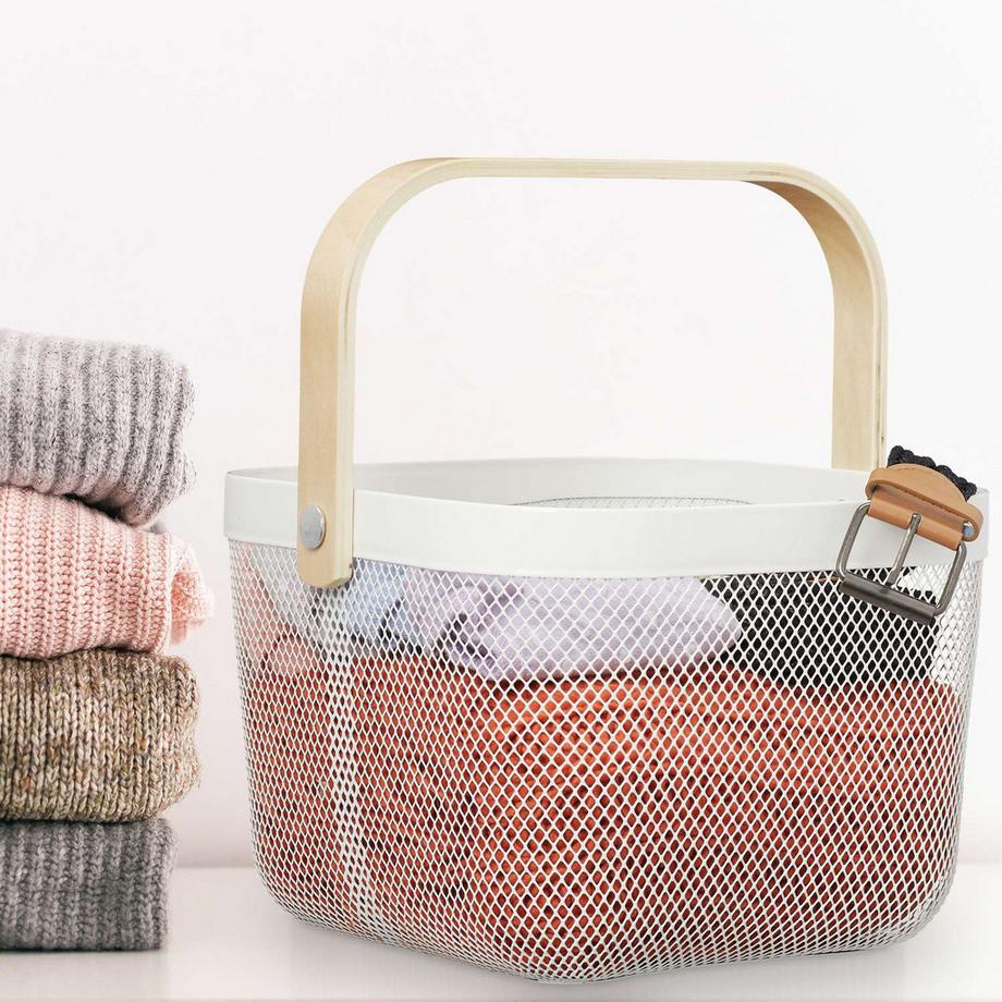 B2X Cestino portaoggetti con maniglia  