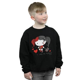 DC COMICS  Justice League I Love My Puddin' Sweatshirt 