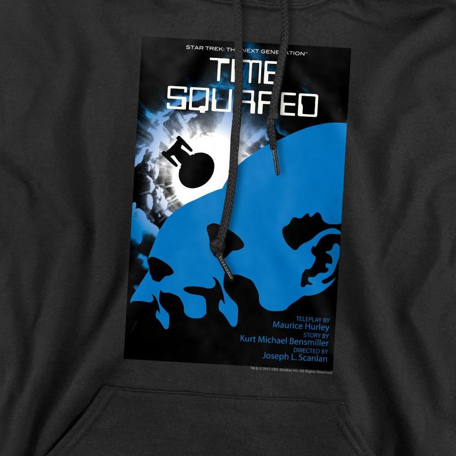 Star Trek The Next Generation Season 2 Episode 13 Felpa con cappuccio  