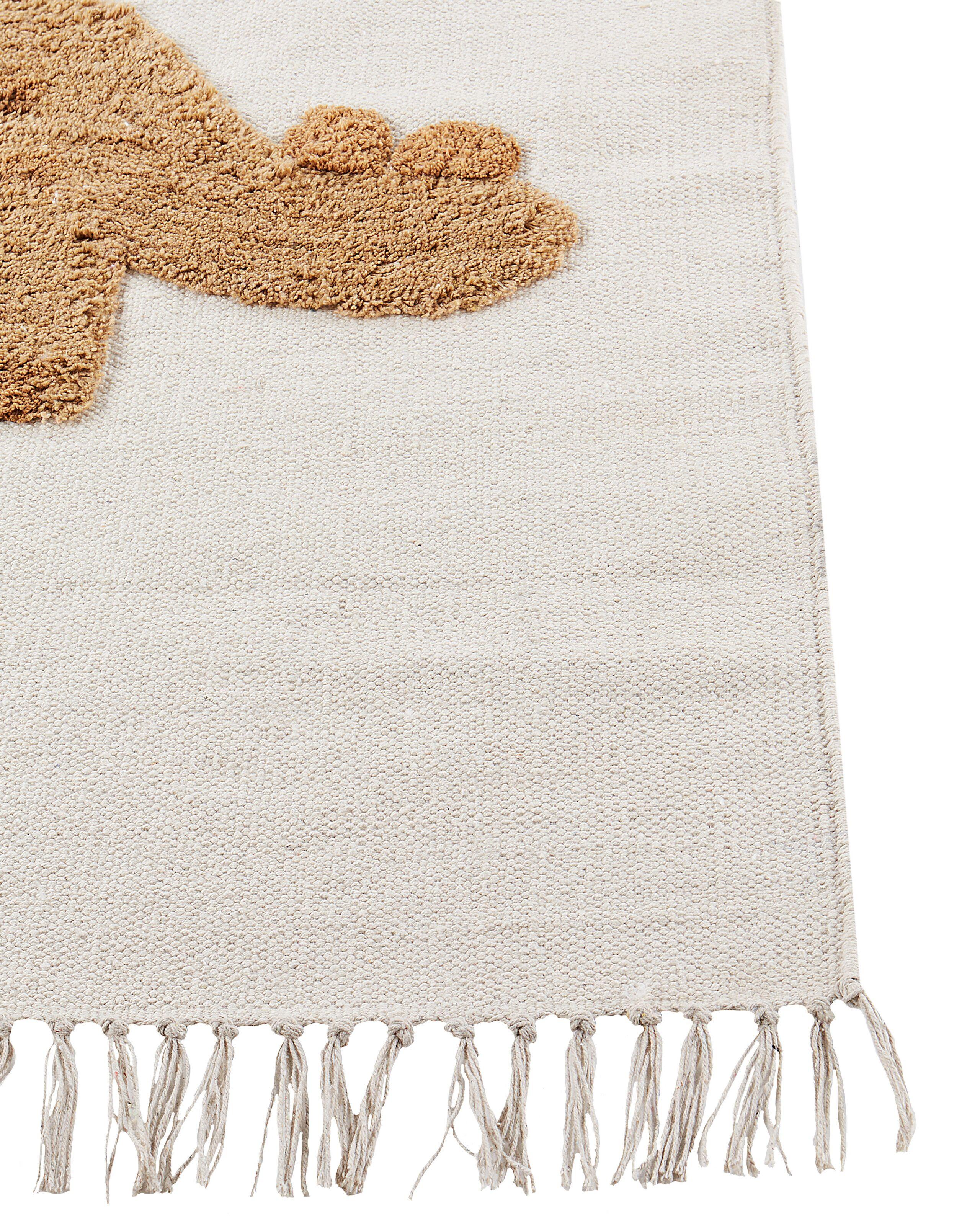 Beliani Teppich aus Baumwolle Modern GHARTA  
