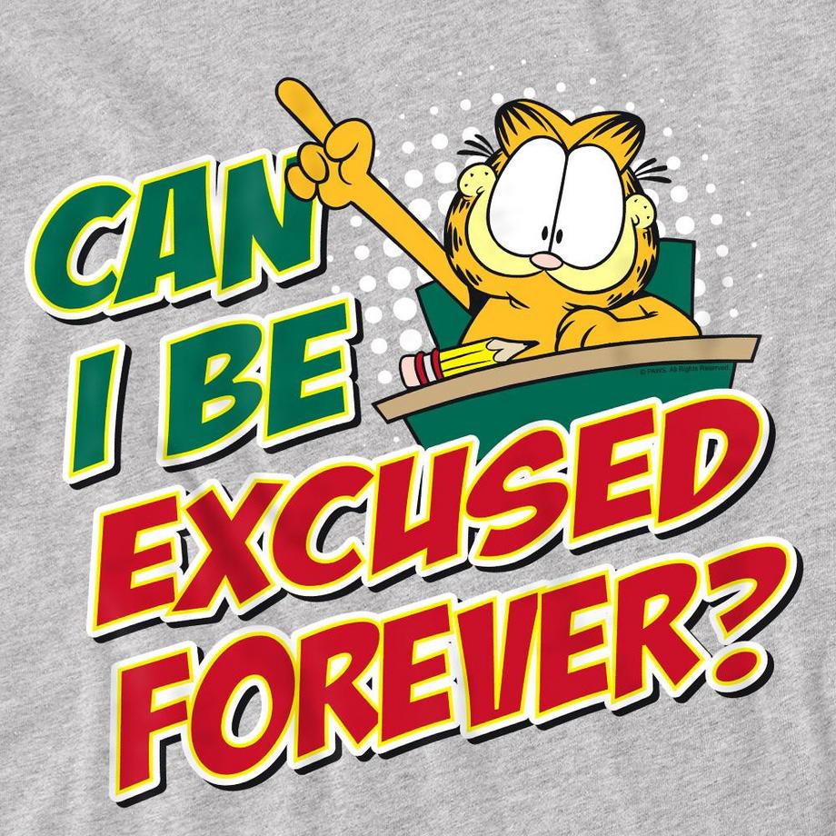 Garfield  Excused Forever Maglietta 