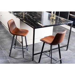 mutoni Tabouret de bar Oregon cognac  