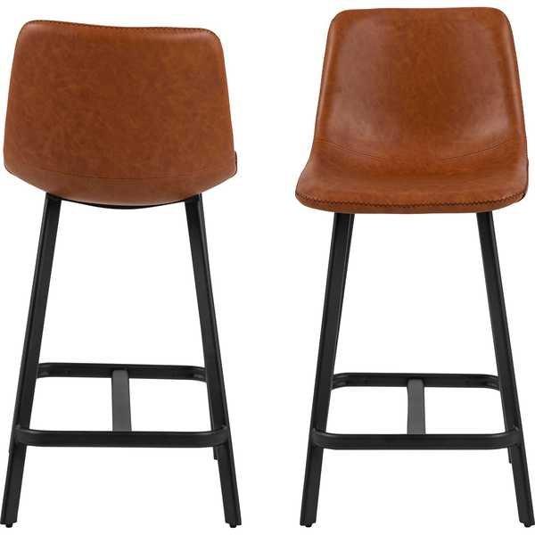 mutoni Tabouret de bar Oregon cognac  