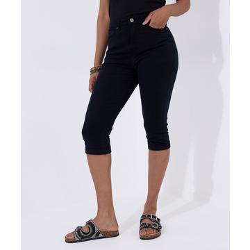 Zeitlose Stretch-Caprihose