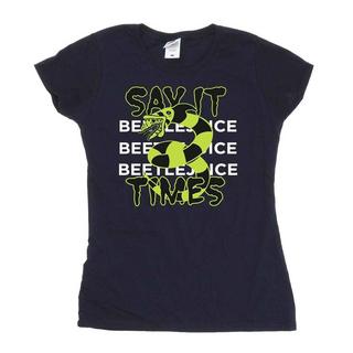 Beetlejuice Say It 3 Times T-Shirt  