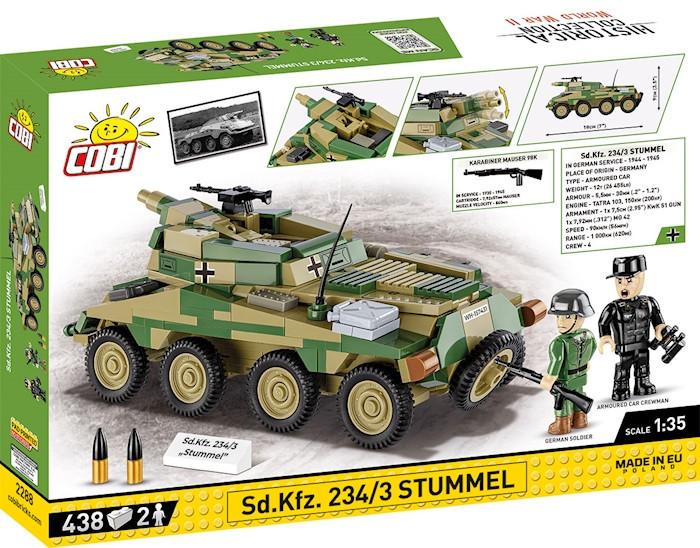 Cobi  Historical Collection Sd.Kfz. 234/3 Stummel (2288) 