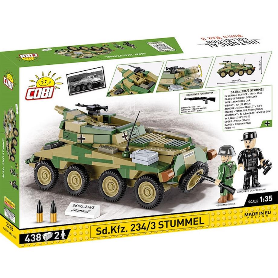 Cobi  Historical Collection Sd.Kfz. 234/3 Stummel (2288) 