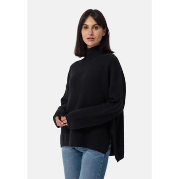 Wolle Kaschmir Oversize Style Rollkragen Pullover