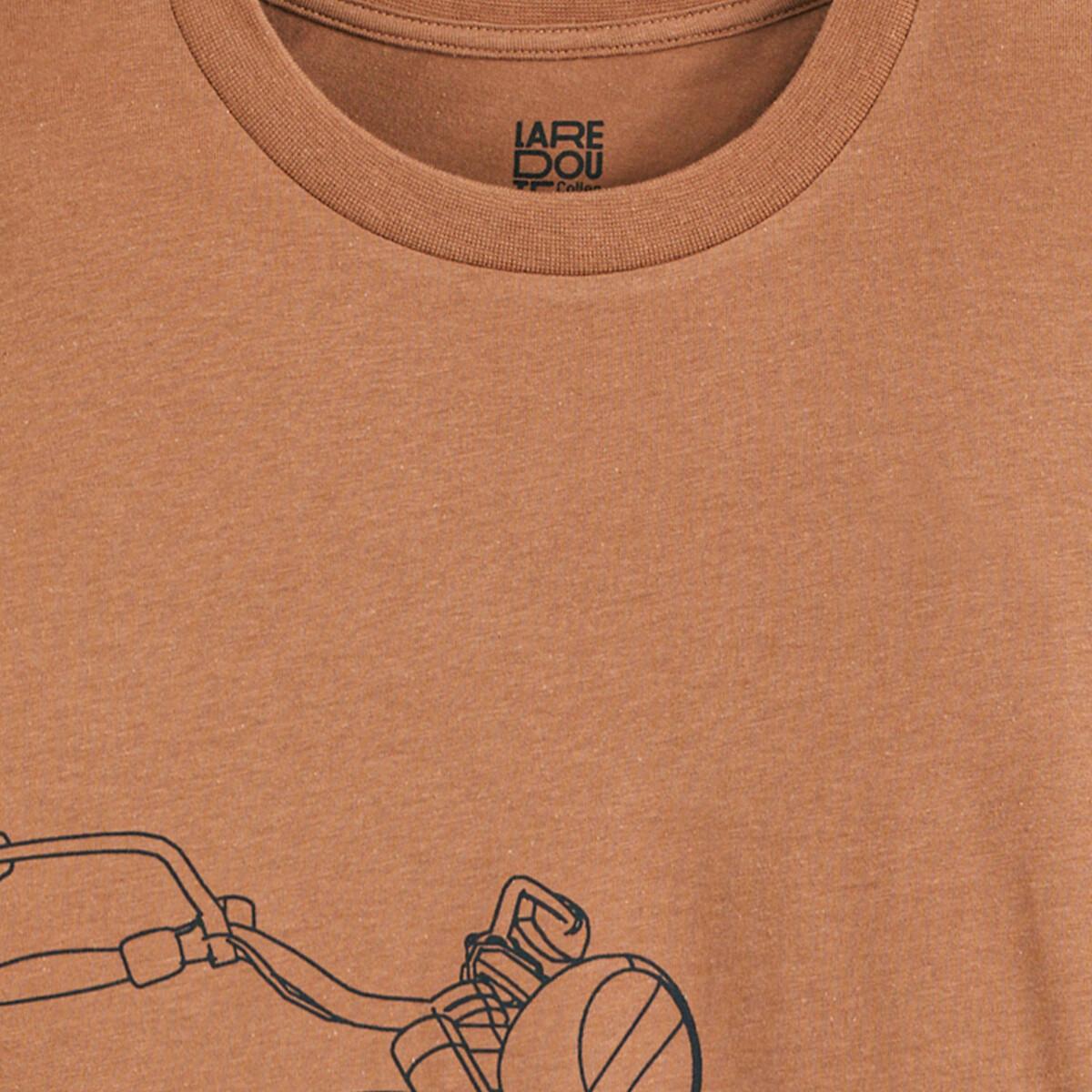 La Redoute Collections  Langarm-Shirt mit Motorradmotiv 