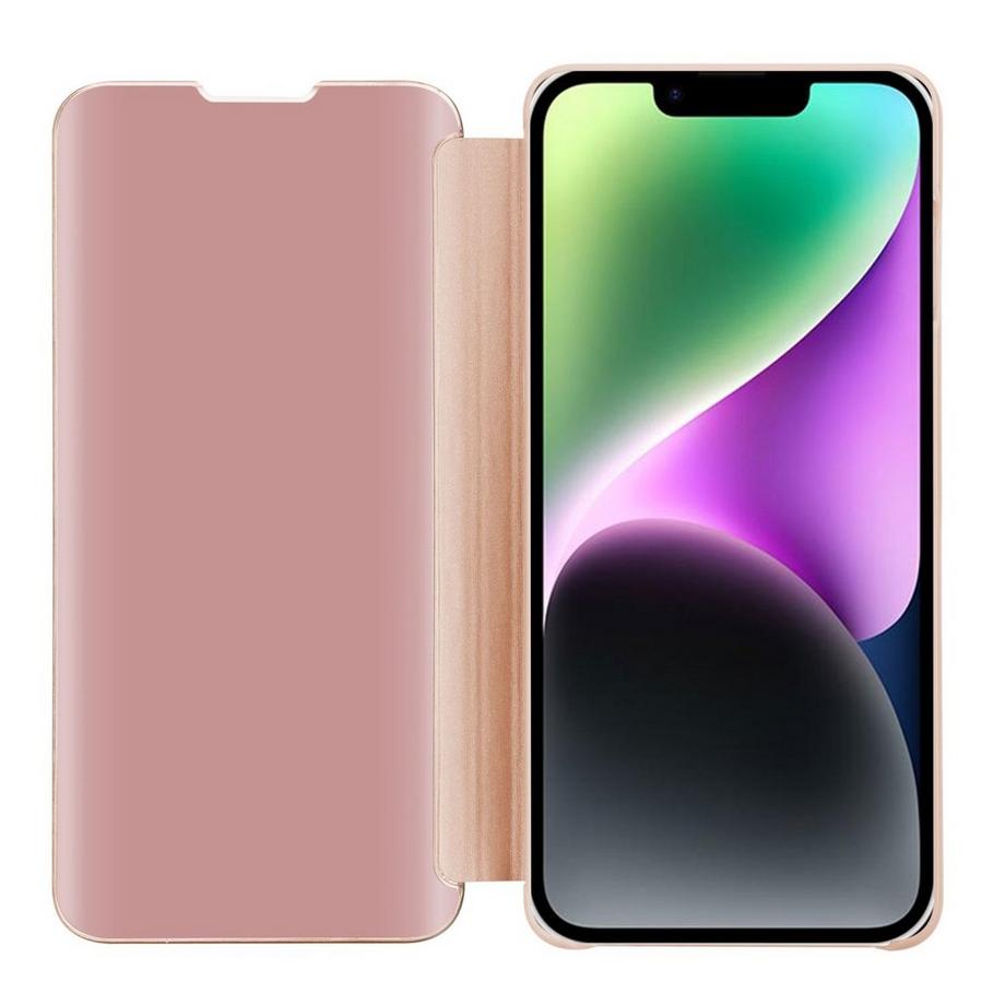 Cadorabo  Hülle für Apple iPhone 14 Spiegel Standfunktion 360 Grad Schutz 