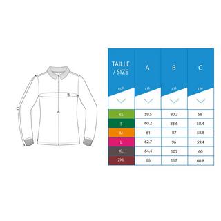 INESIS  Poloshirt langarm - MW500 