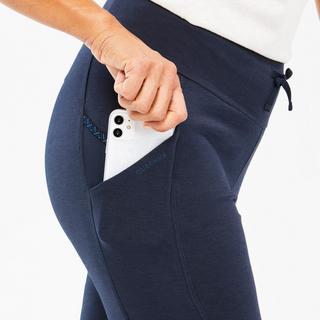 QUECHUA  Leggings donna trekking lungo sintetico 