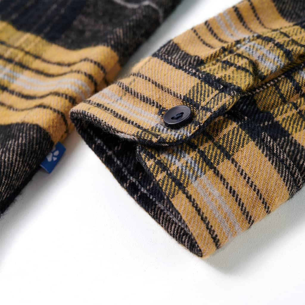 VidaXL  Chemise à carreaux pour enfants coton 