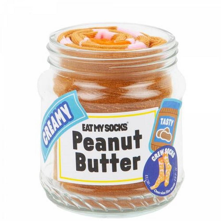 EatMySocks Calzini Crew Peanut Butter  
