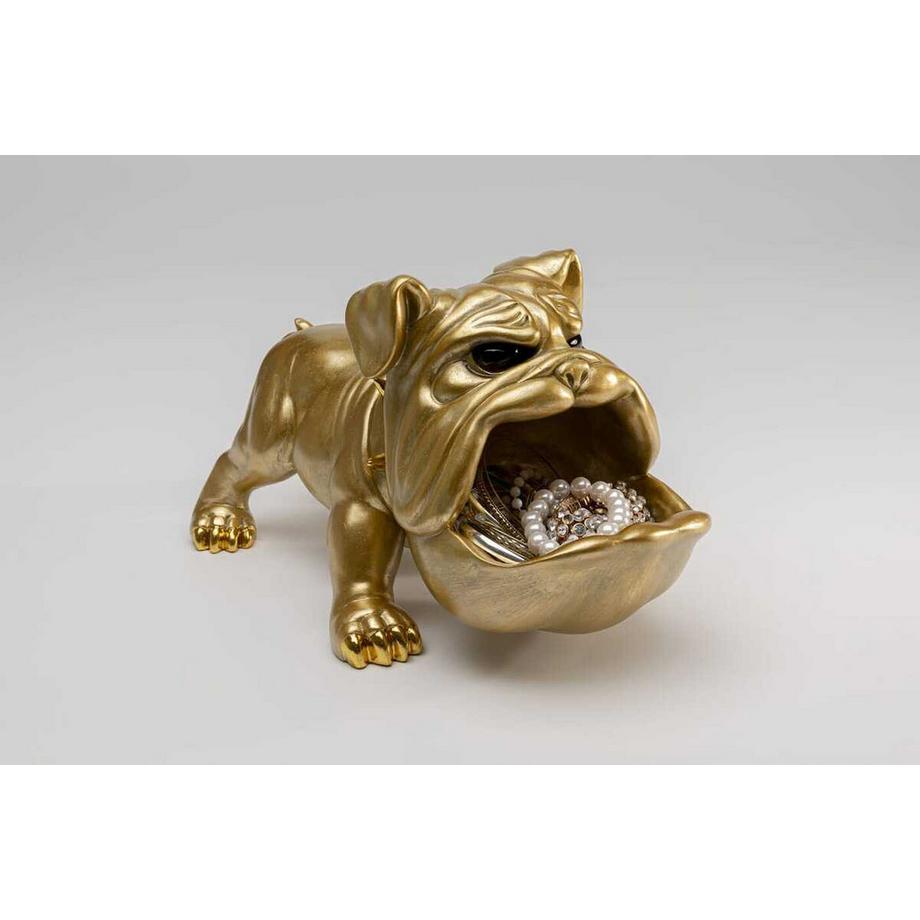 KARE Design Statuetta decorativa Hungry Dog oro 37  