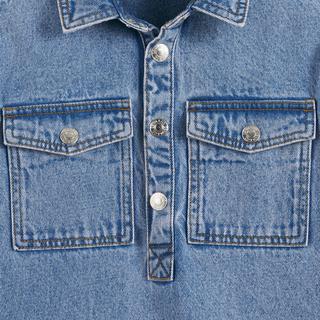 La Redoute Collections  Jeanskleid mit langen Ärmeln 