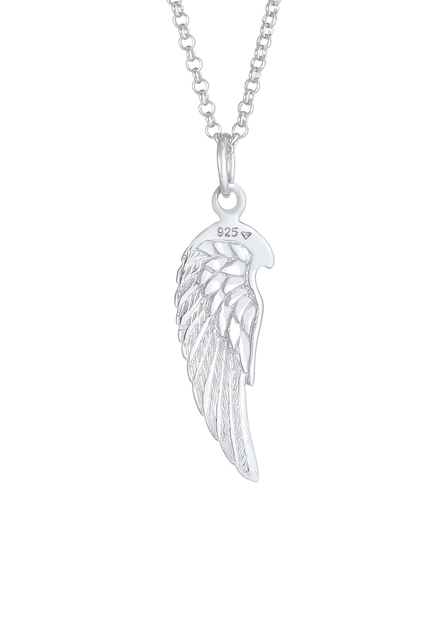 Kuzzoi  Halskette Flügel Anhänger Engel 