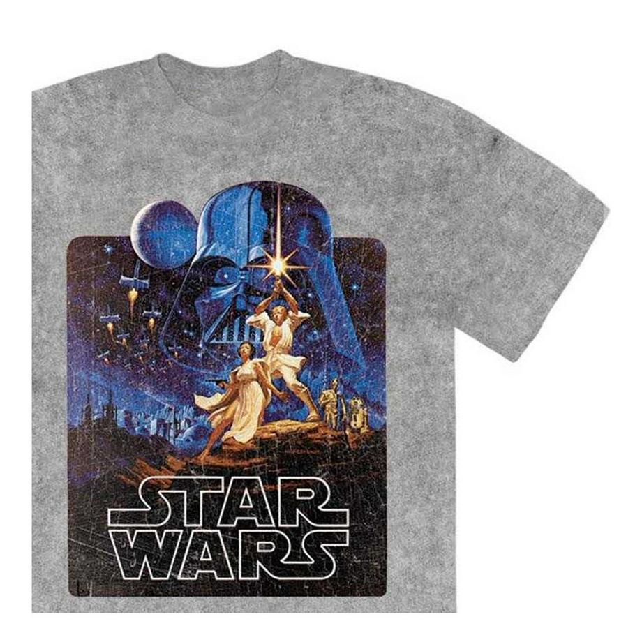 STAR WARS T-Shirt Imprimé Lavage à la Pierre  