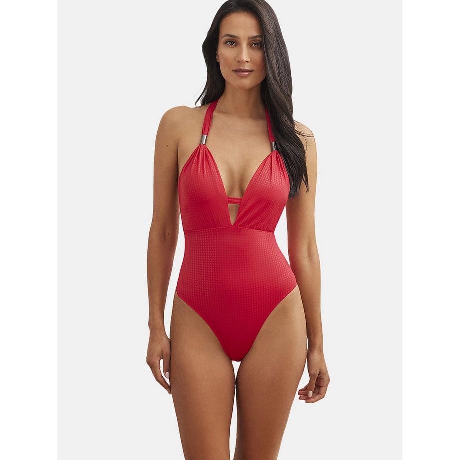 Selmark Manhattan Maillot de Bain Une Pièce Triangle Préformé Multipositions  