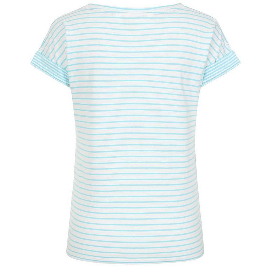 Lazy Jacks T-shirt a righe con maniche arrotolate  