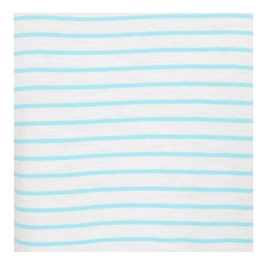 Lazy Jacks T-shirt a righe con maniche arrotolate  