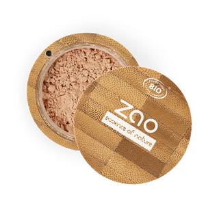 ZAO MAKEUP  Mineral silk Mattifying Loose Powder - Bio-zertifiziert, vegan und nachfüllbar 