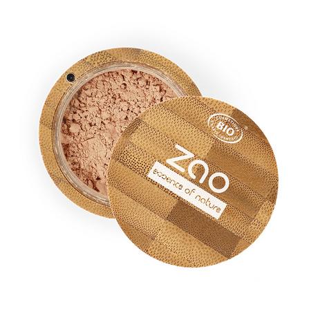 ZAO MAKEUP  Poudre libre Mineral silk - Certifiée bio, vegan et rechargeable 