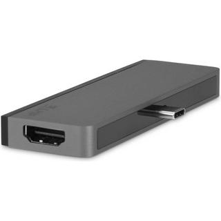 LMP  USB-C Tablet Dock 2 4K 5Port Space Gr HDMI, Ethernet, USB, Audio 