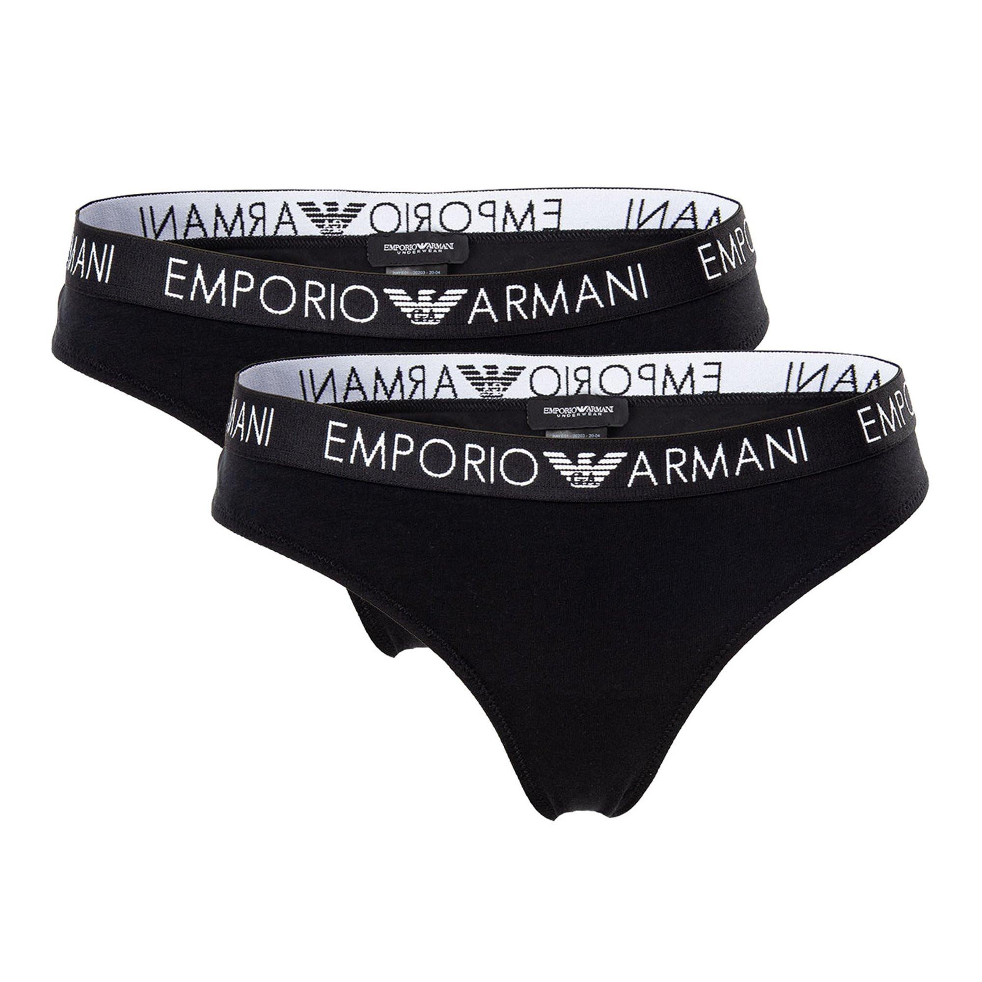 EMPORIO ARMANI  Slip  Paquet de 2 Conforme à la silhouette 