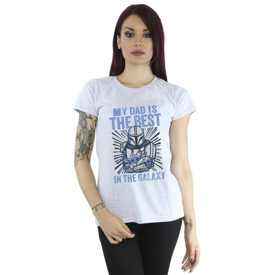 STAR WARS Mandalorian Best Dad T-Shirt  
