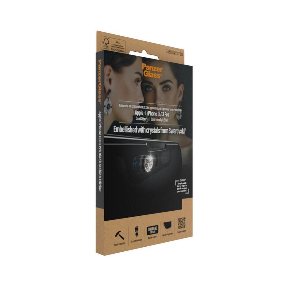 PanzerGlass  Displayschutz CF Cam Slider AB iPhone 13/iPhone 13 Pro (1 Stück, iPhone 13 Pro, iPhone 1 