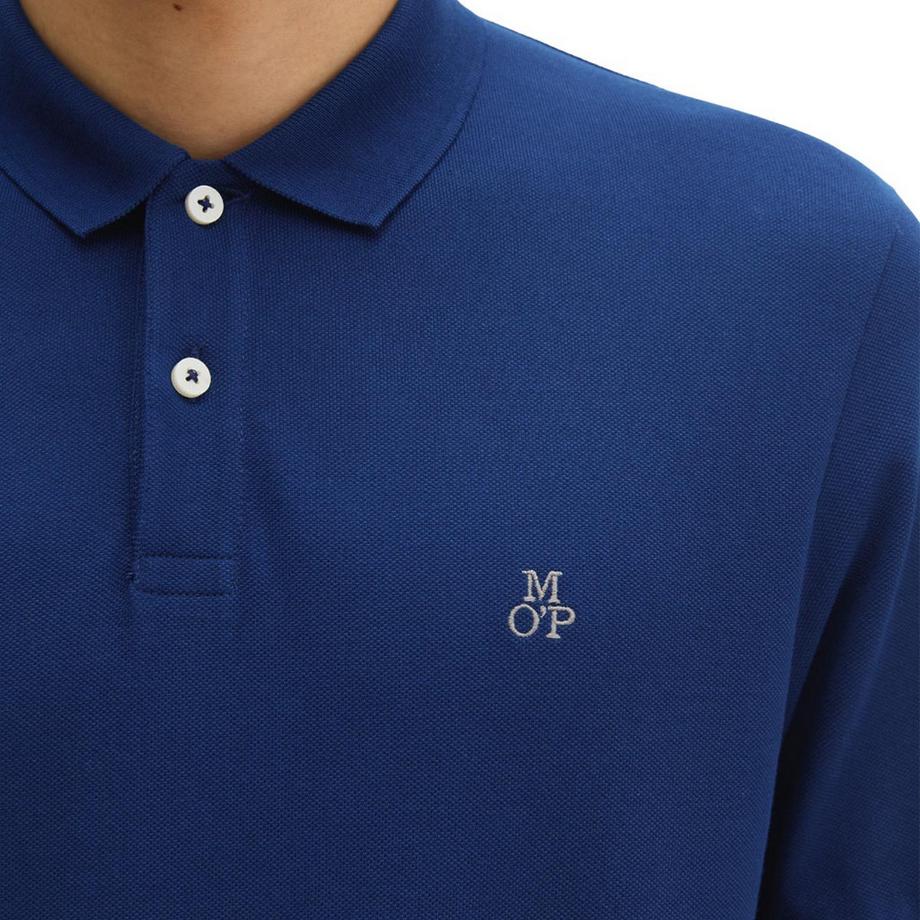 Marc O'Polo Polo con taglio comodo e piccolo logo  