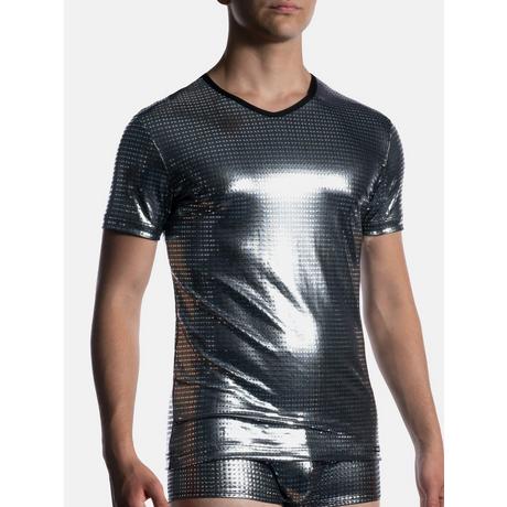 Manstore  T-shirt col V M2058 Nightclub 