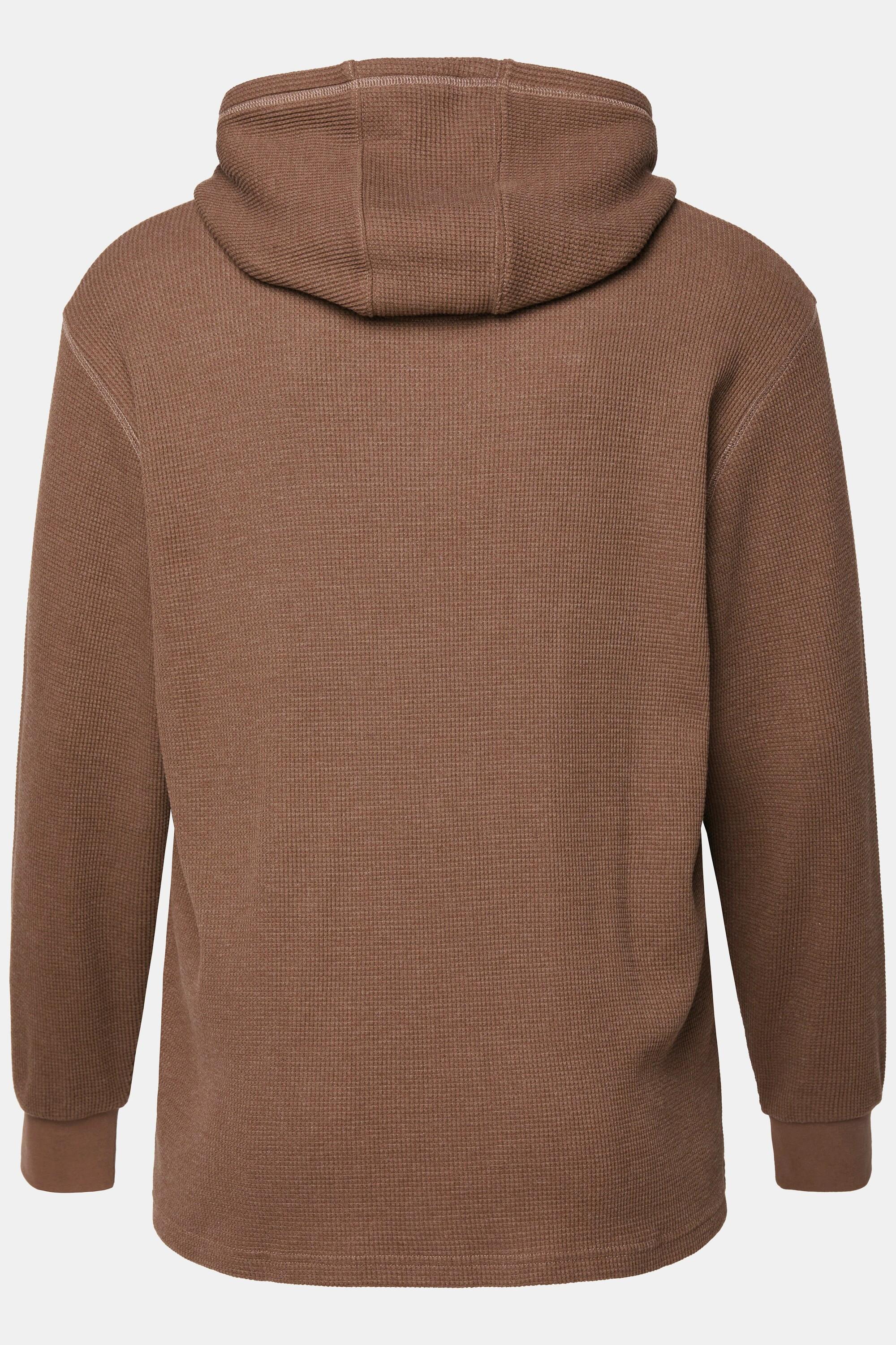 JP1880 Sweat à capuche texture gaufrée  