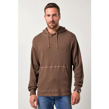 Hoodie, Kapuzensweater, Waffelstruktur