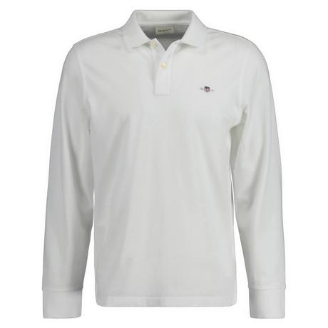 GANT Shield Longsleeve Pique Rugger Poloshirt Regular Fit  