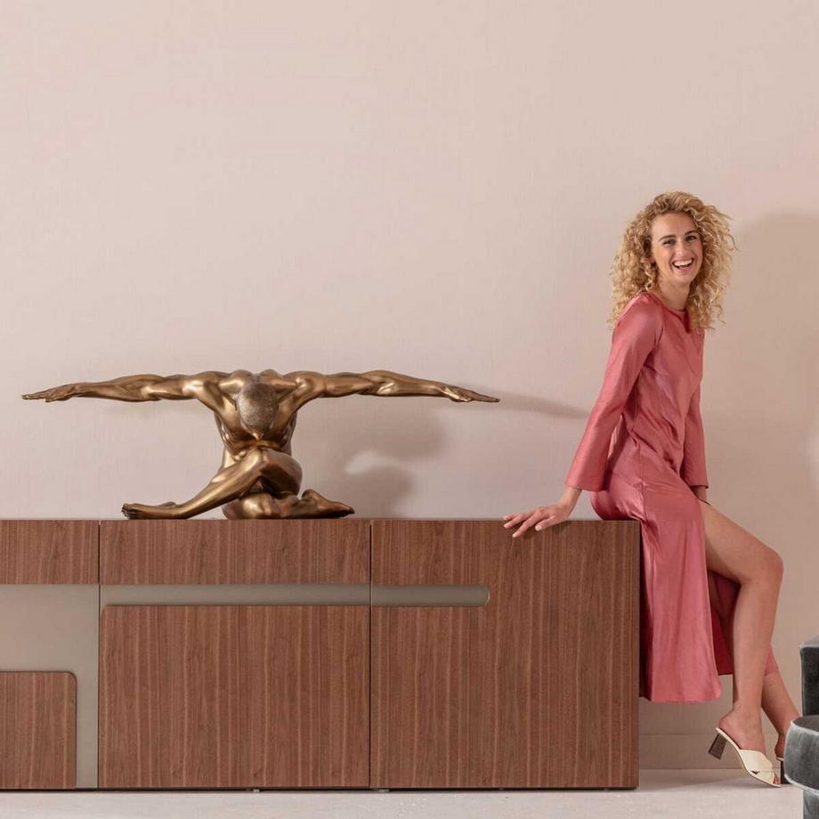 KARE Design Figura decorativa Nudo Uomo Arco 137cm  