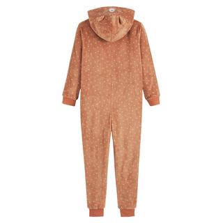 La Redoute Collections  Surpyjama à capuche panda roux en polaire 