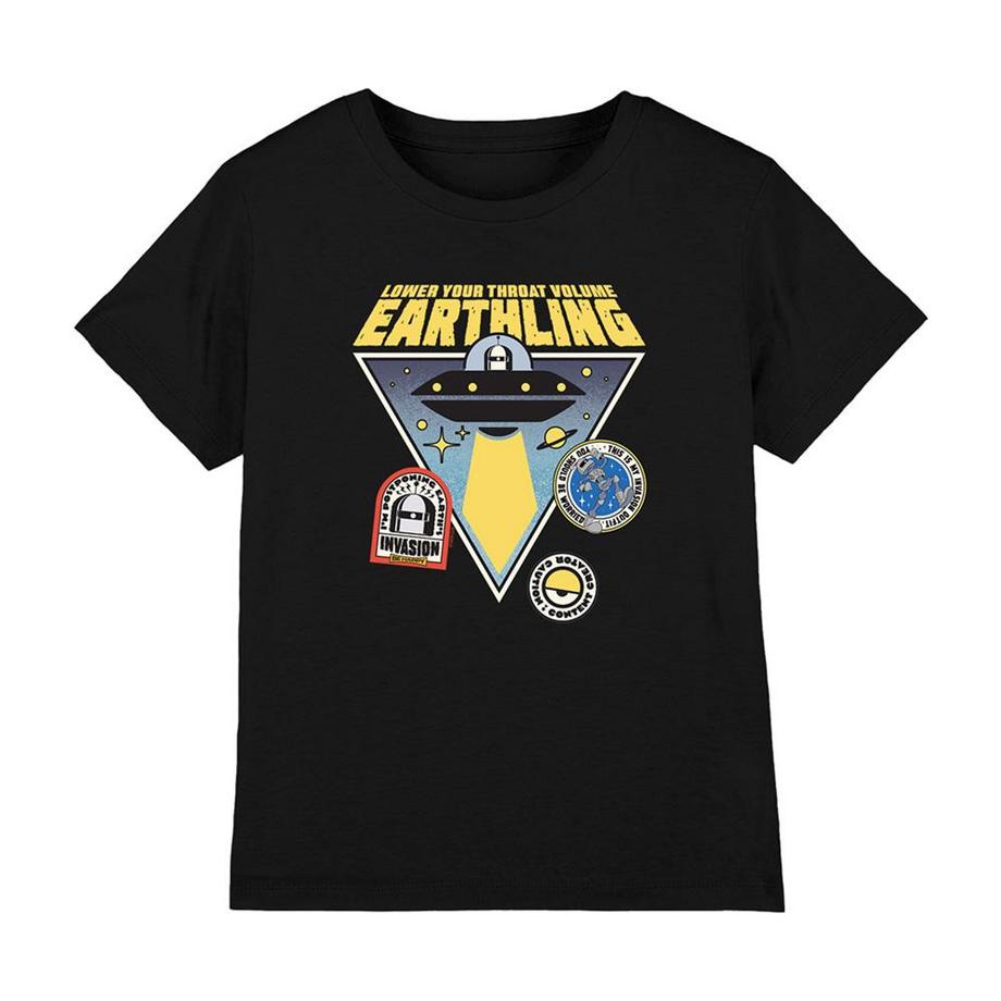 Monsters Dort Earthling Badges T-Shirt