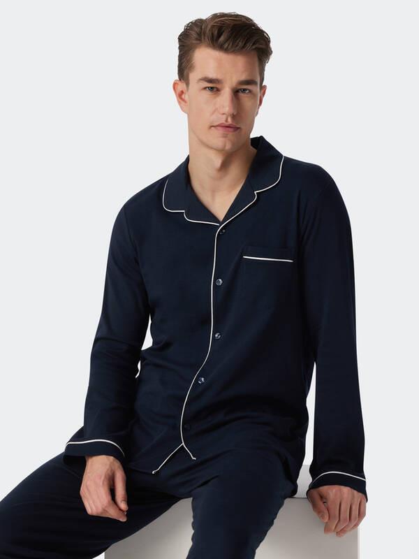 Schiesser Herren Langarm Pyjama Set  