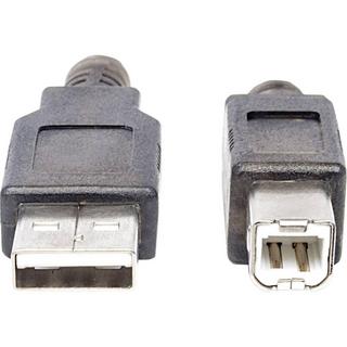 Manhattan  Hi-Speed USB 2 aktives Anschlusskabel USB A-Stecker auf B-Stecker 15m 