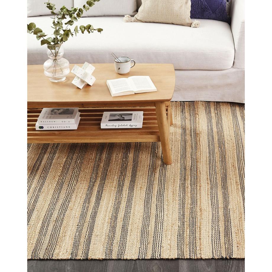 Beliani Teppich aus Jute  BUDHO  