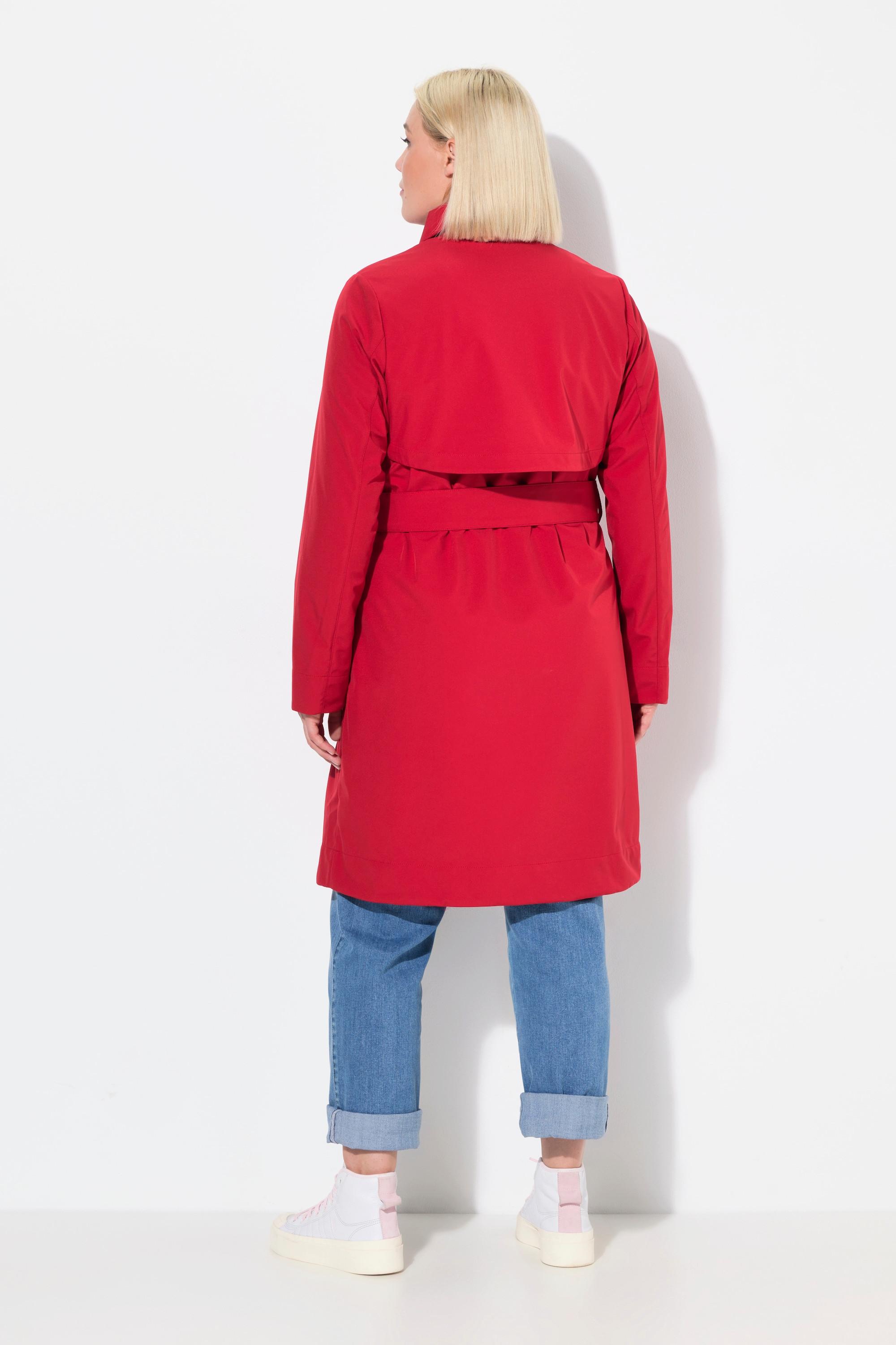 Ulla Popken HYPRAR Trench-coat Softshell avec ceinture  