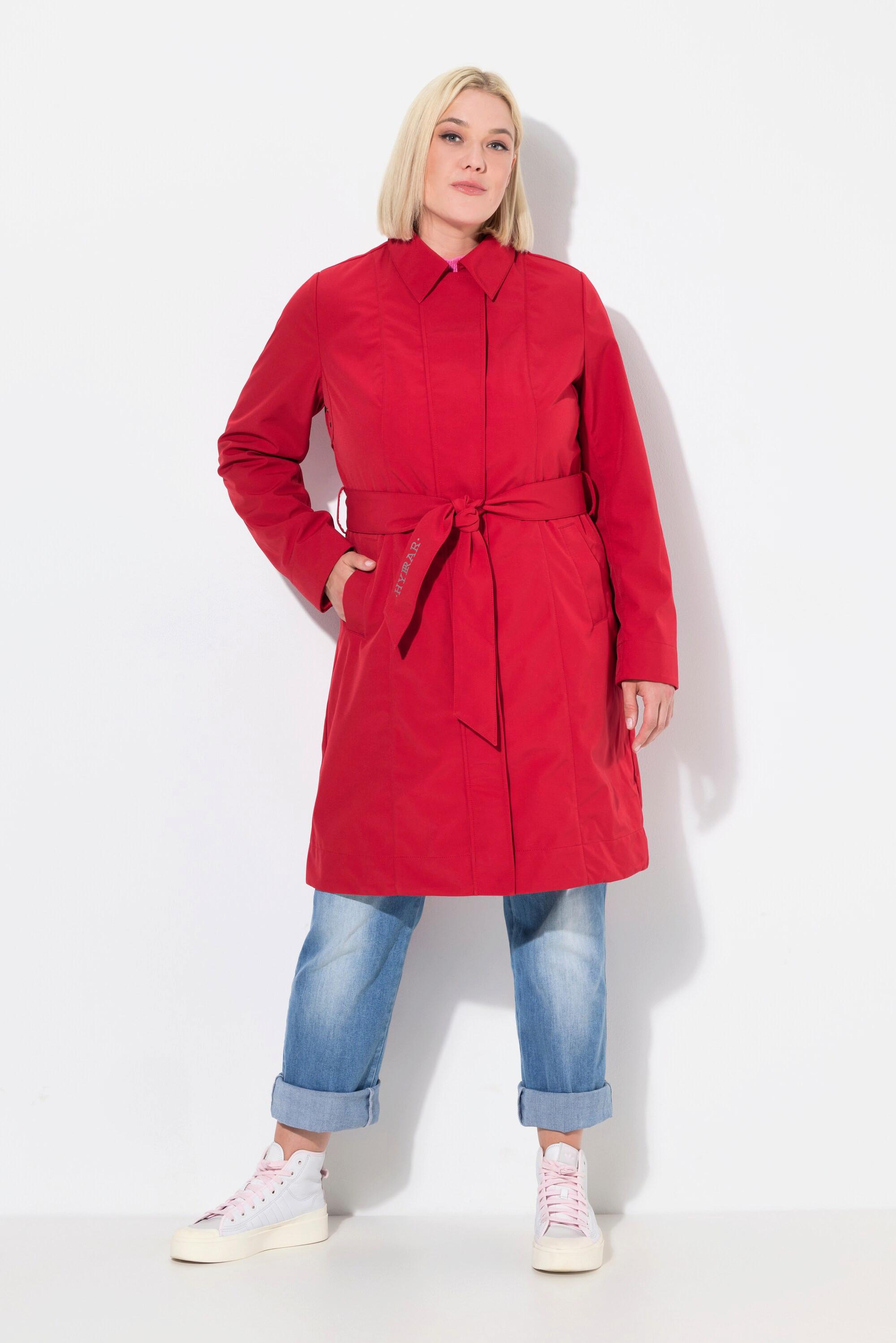 Ulla Popken HYPRAR Trench-coat Softshell avec ceinture  